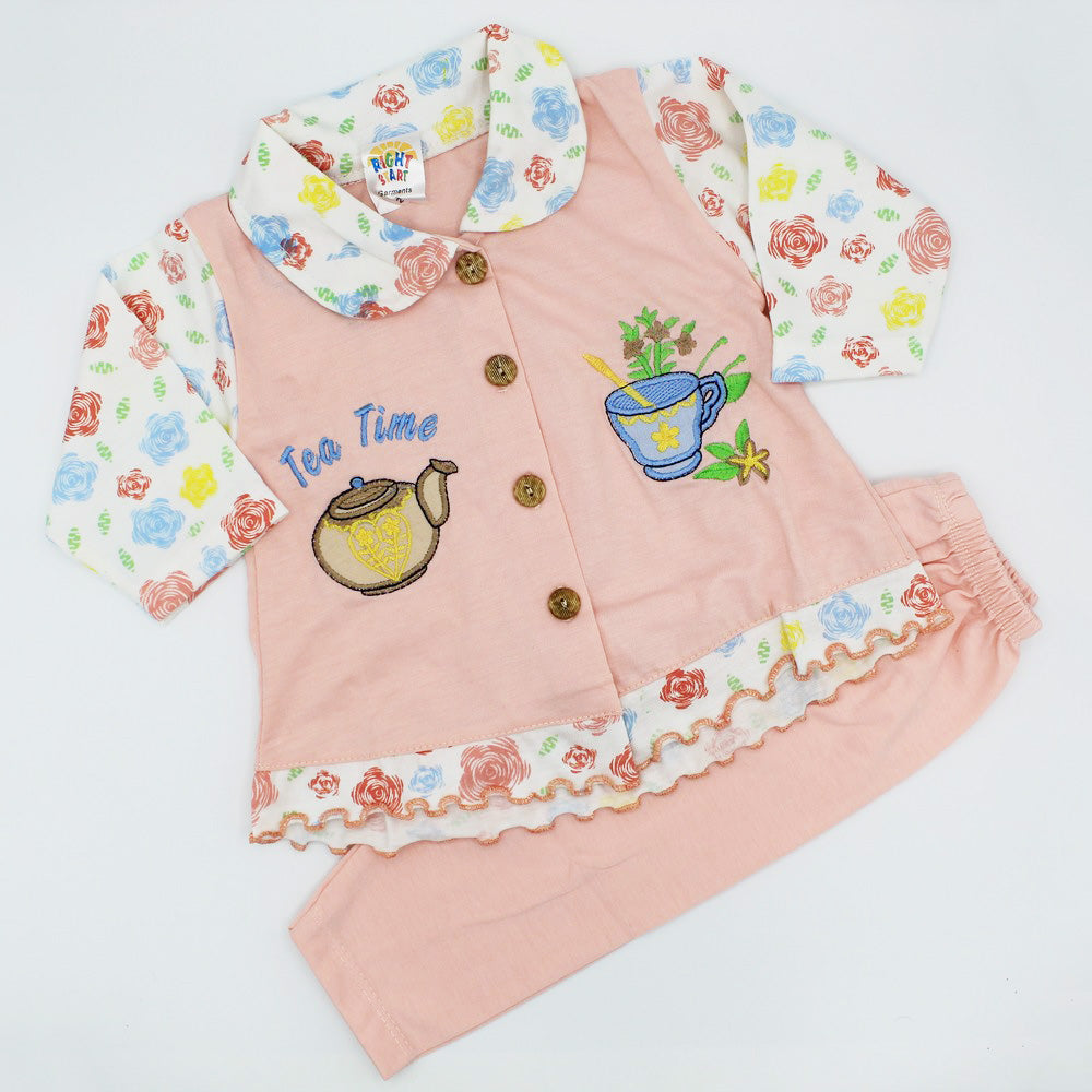 Baby Girl Tea Time Dress for 3-9 months