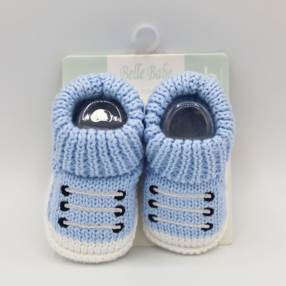 Imported Newborn Winter Cotton Wool Warm Booties for 0-3 Months