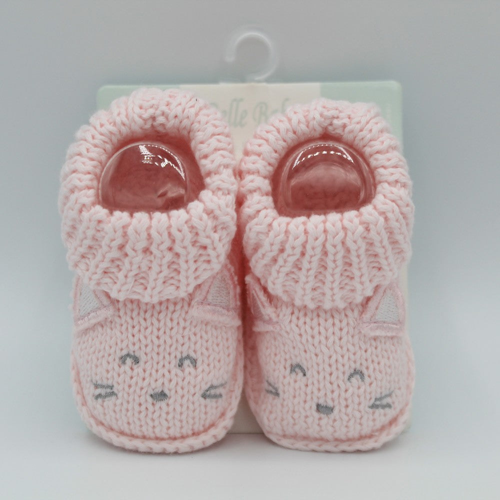 Imported Newborn Winter Cotton Wool Warm Booties for 0-3 Months