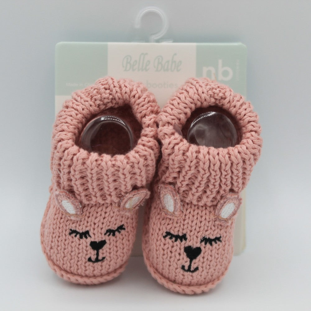 Imported Newborn Winter Cotton Wool Warm Booties for 0-3 Months