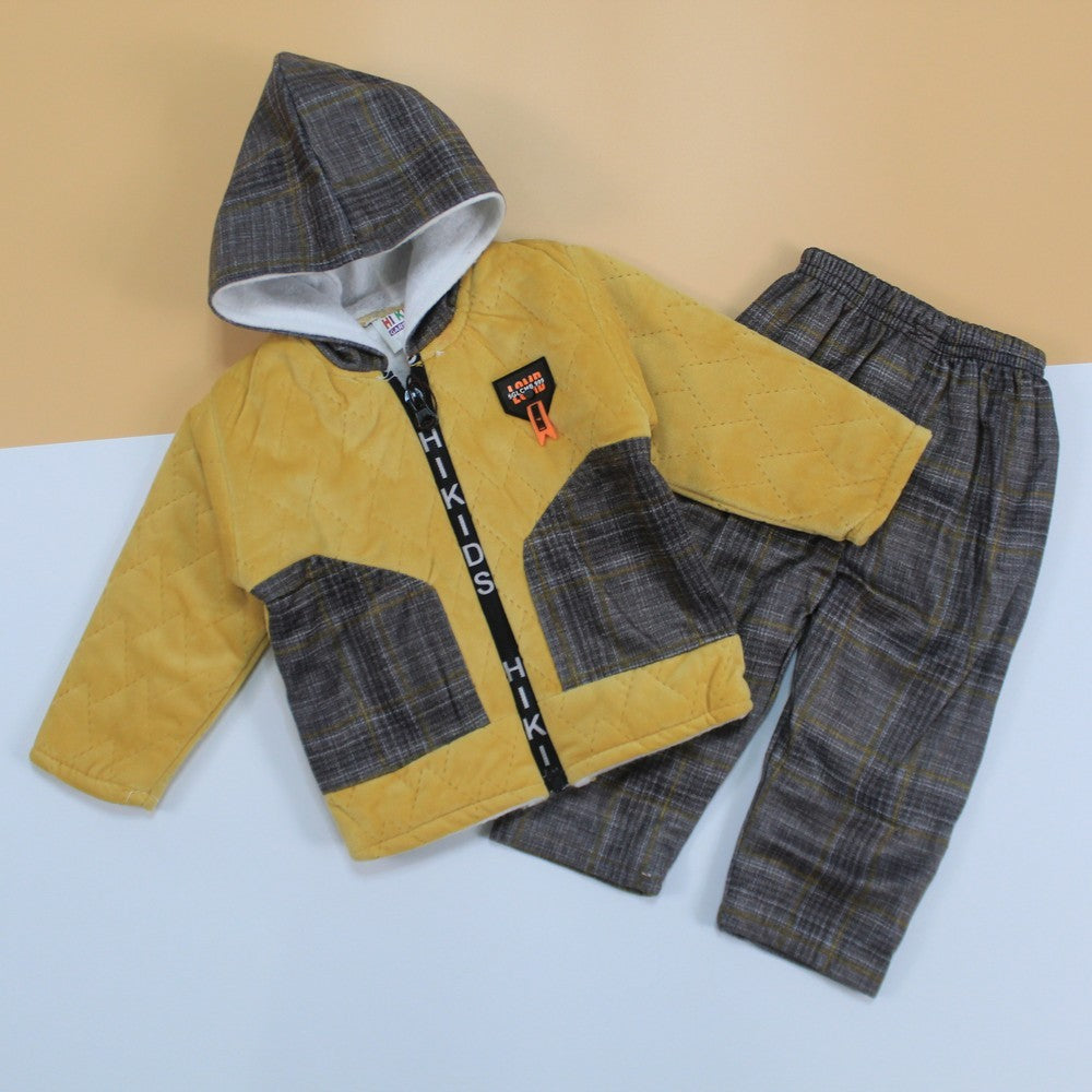Newborn Baby Winter Warm Zipper Hoodie Suit for 0-4 months Velvet Clothes Hoodie Sweatshirt Tops