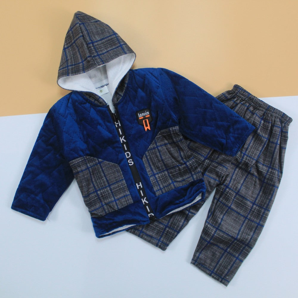 Newborn Baby Winter Warm Zipper Hoodie Suit for 0-4 months Velvet Clothes Hoodie Sweatshirt Tops