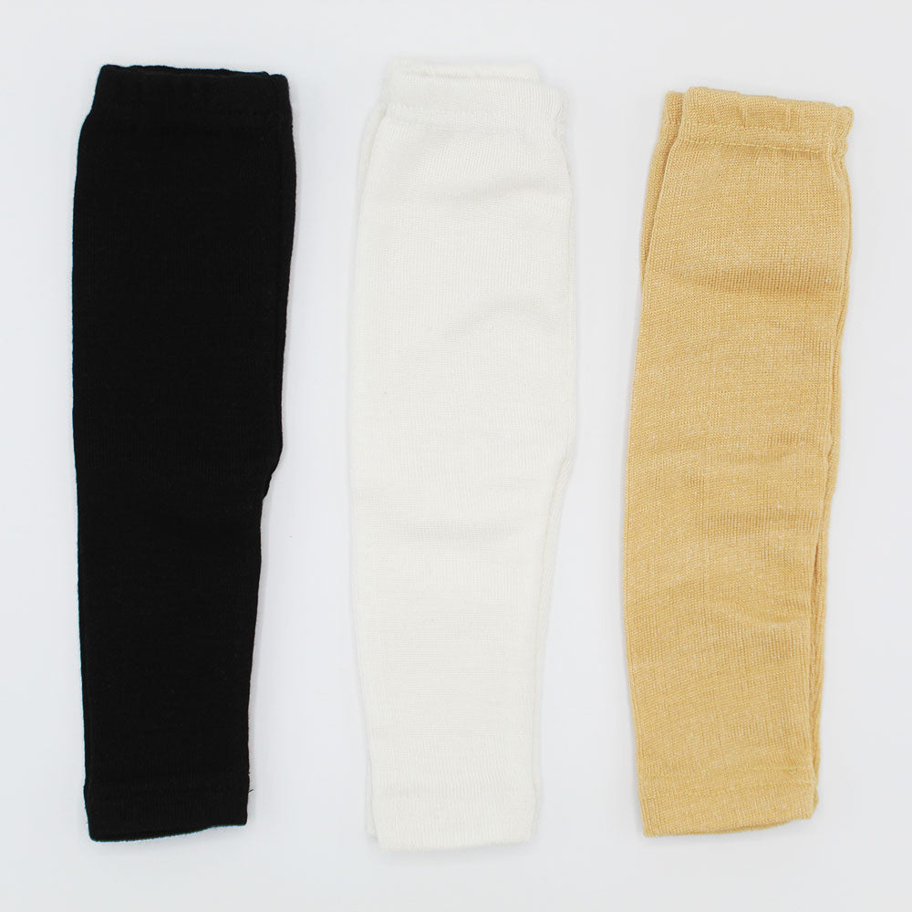 Baby Winter Warm Pack of 3 Tights for 0-12 Months