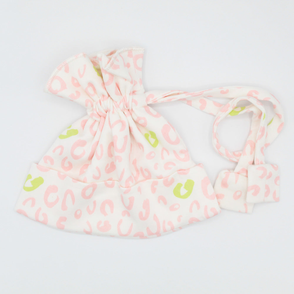 Imported Newborn Baby Toffee Style Cap for 0-3 Months