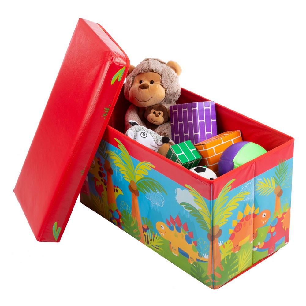 Imported Multi-Functional Baby Kids Foldable Large Size Soft Toy and Cloth Storage Box Basket