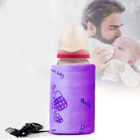 Imported USB Baby Bottle Warmer Portable Travel Milk Feeder
