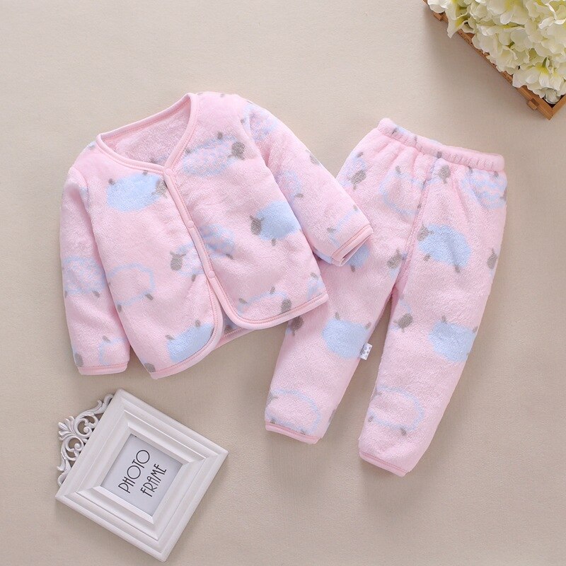 Imported Winter Baby Kids Warm Dress for 0-3 Years