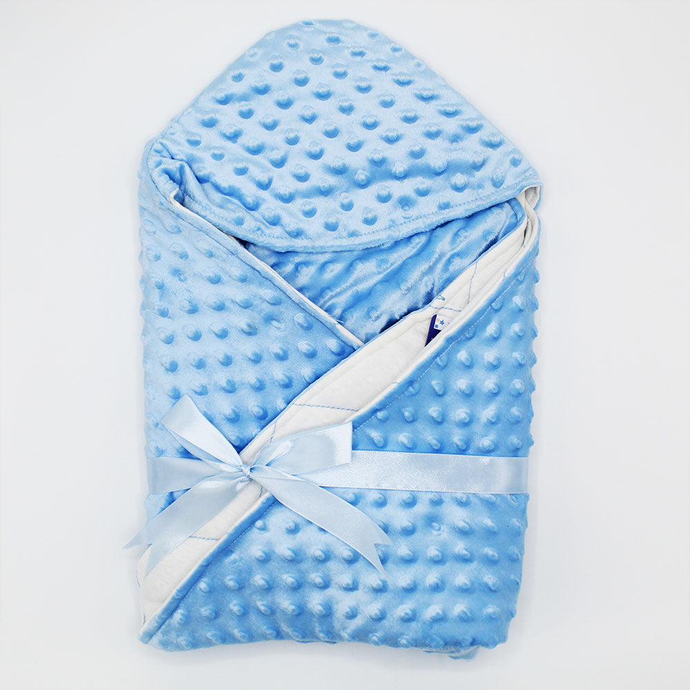 Winter Newborn Baby Sleeping Bag Wrapping Blanket with Hood For 0-3 Months